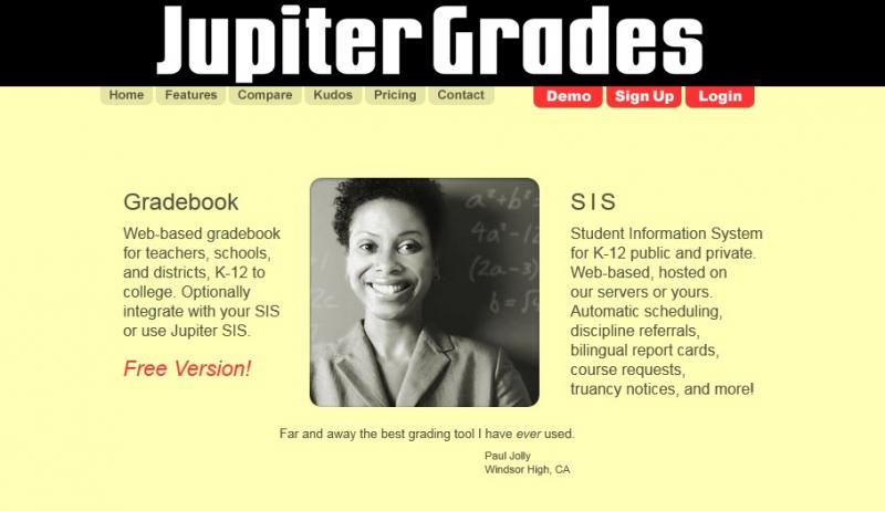 How do you access the Jupiter Ed online gradebook?